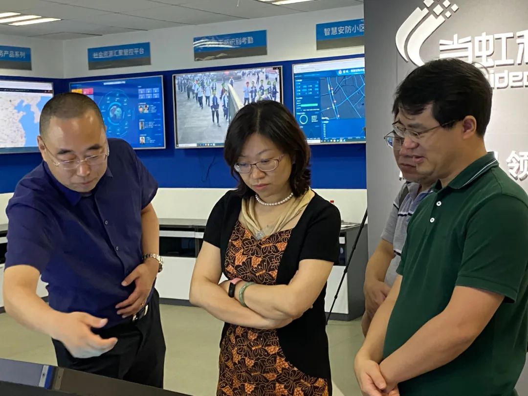 杭州市科技局党组书记周扬一行考察调研太阳成集团tyc9728
